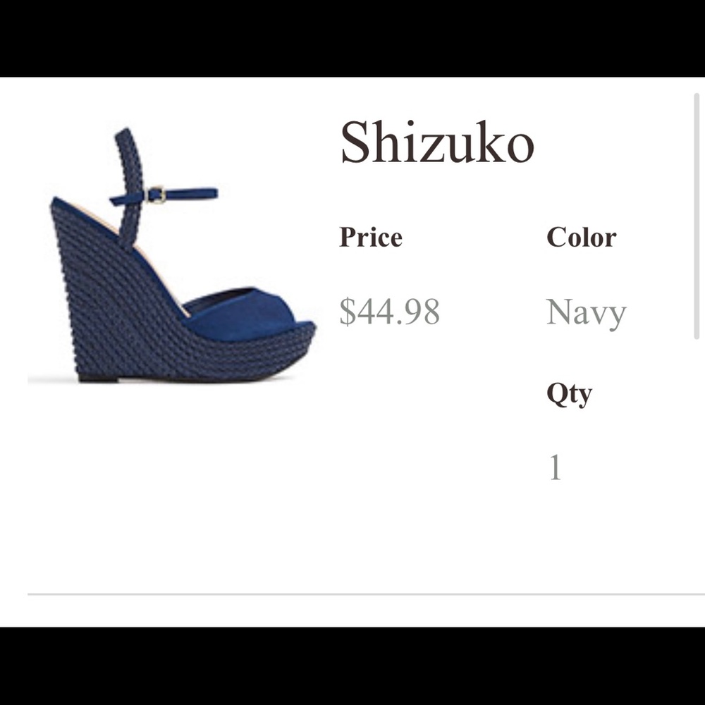 Aldo- Shisuko wedges